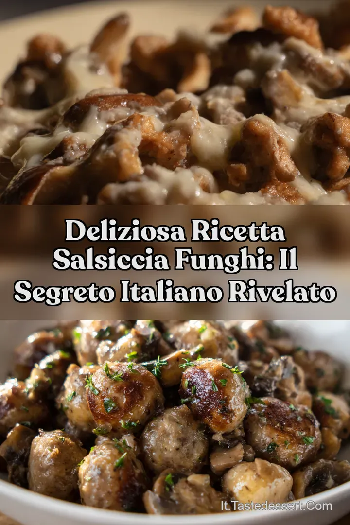 Deliziosa Ricetta Salsiccia Funghi: Il Segreto Italiano Rivelato