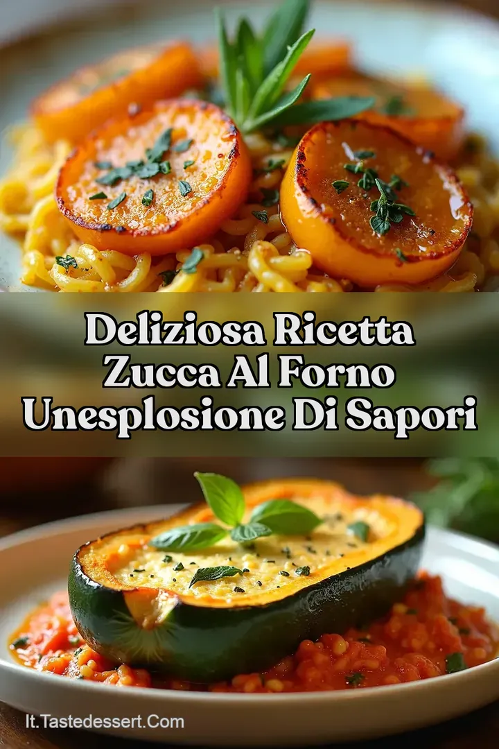 Deliziosa Ricetta Zucca al Forno UnEsplosione di Sapori