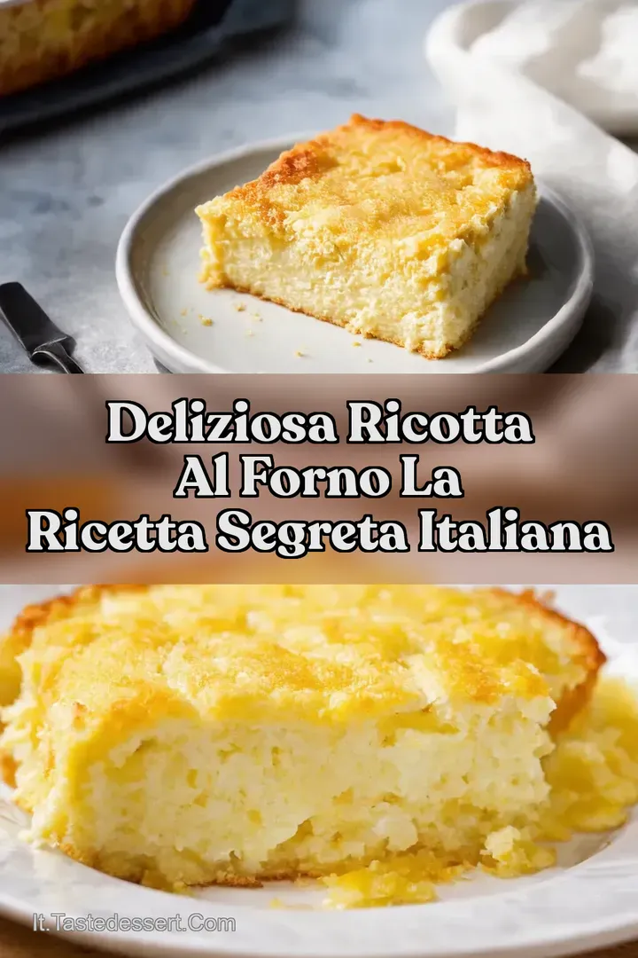 Deliziosa Ricotta al Forno La Ricetta Segreta Italiana
