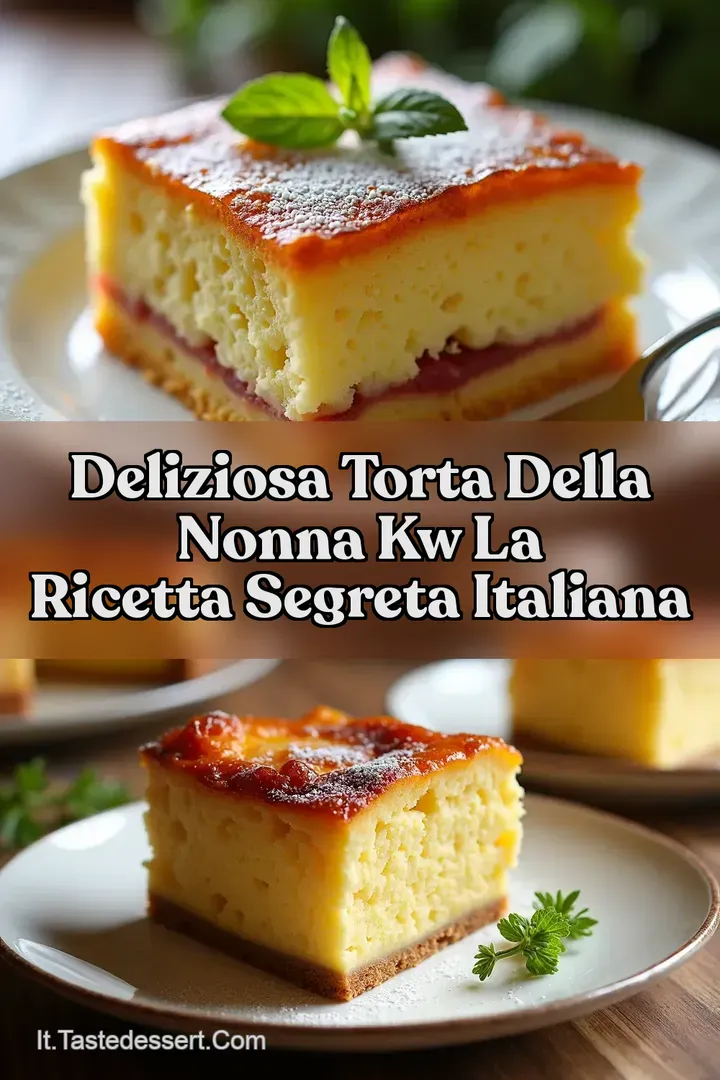 Deliziosa Torta della Nonna kw La Ricetta Segreta Italiana