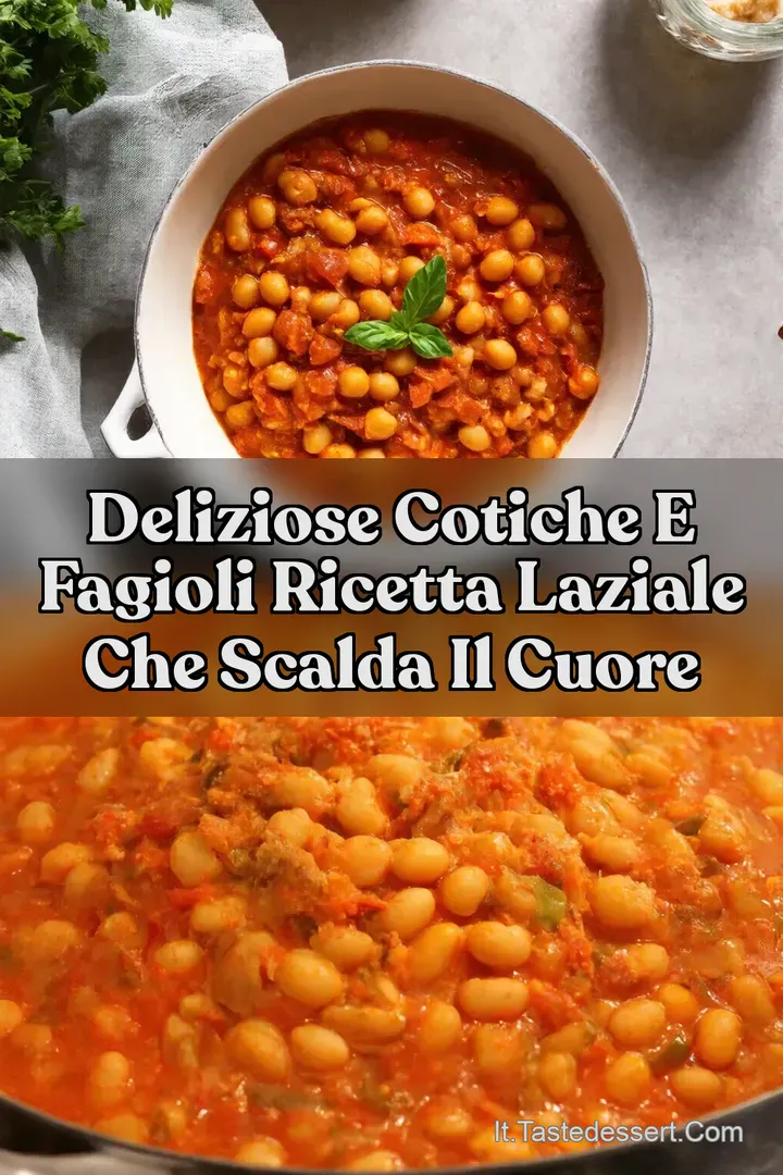 Deliziose Cotiche e Fagioli Ricetta Laziale che Scalda il Cuore