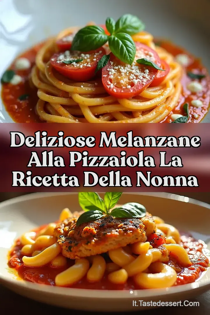 Deliziose melanzane alla pizzaiola la ricetta della nonna