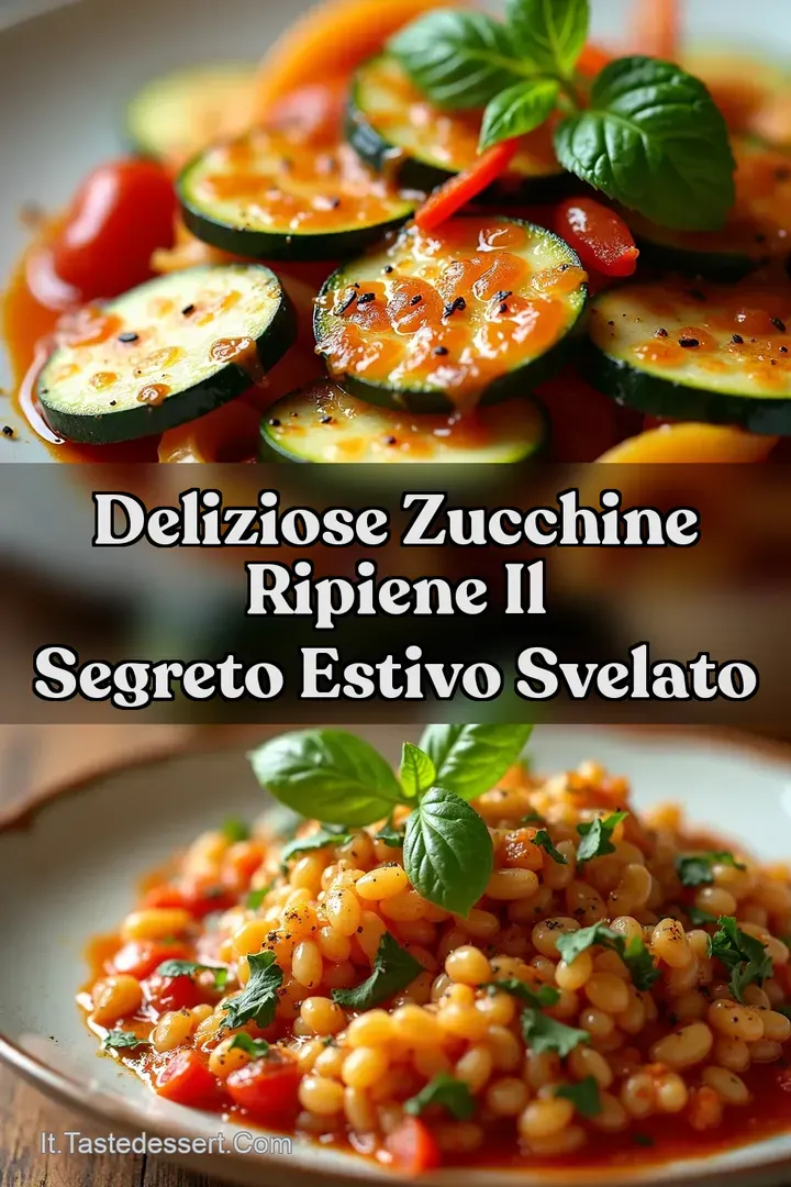 Deliziose Zucchine Ripiene Il Segreto Estivo Svelato