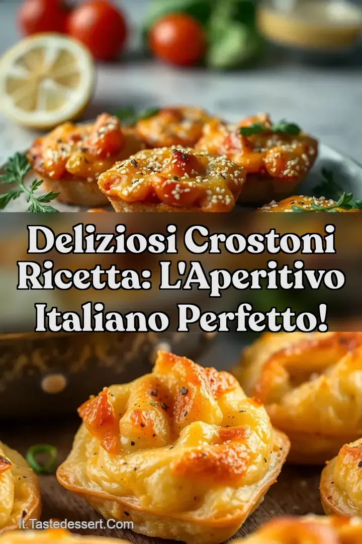 Deliziosi Crostoni Ricetta: L Aperitivo Italiano Perfetto!