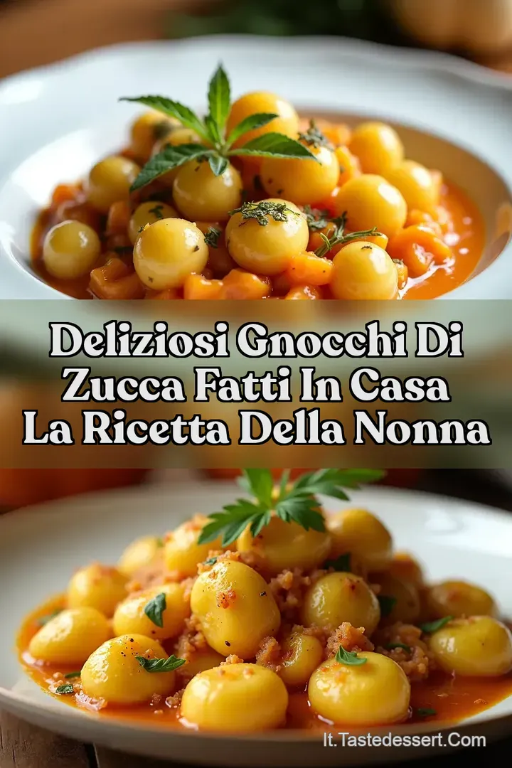 Deliziosi Gnocchi di Zucca Fatti in Casa La Ricetta Della Nonna