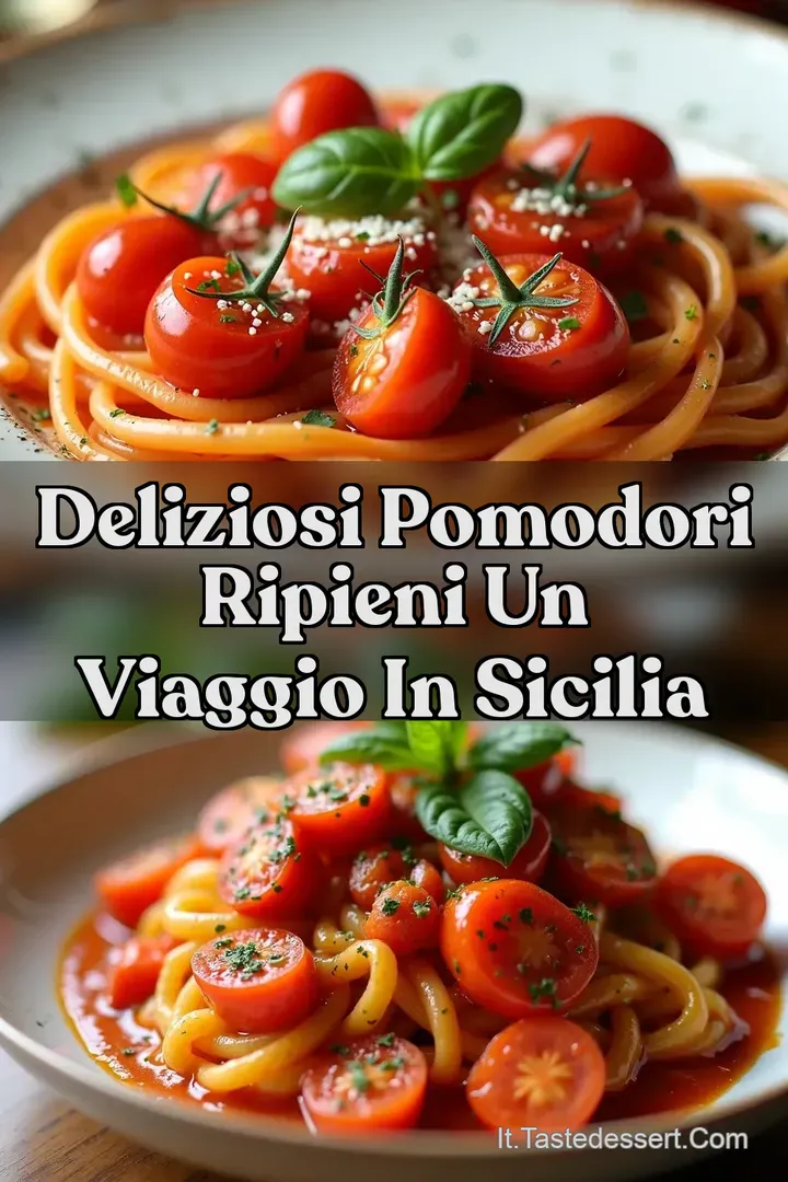 Deliziosi Pomodori Ripieni Un Viaggio in Sicilia