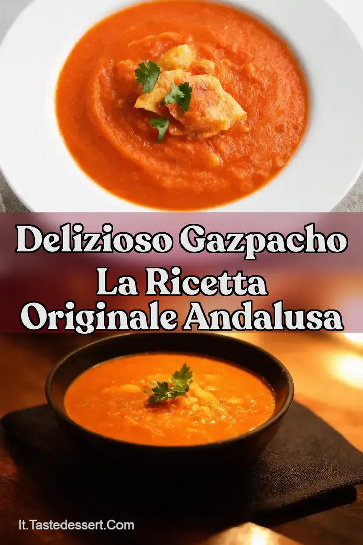 Delizioso Gazpacho La Ricetta Originale Andalusa