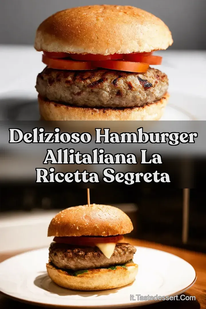 Delizioso Hamburger AllItaliana La Ricetta Segreta