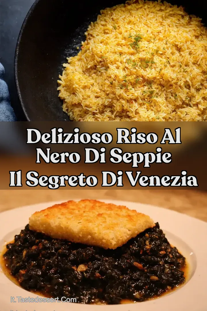 Delizioso Riso al Nero di Seppie Il Segreto di Venezia