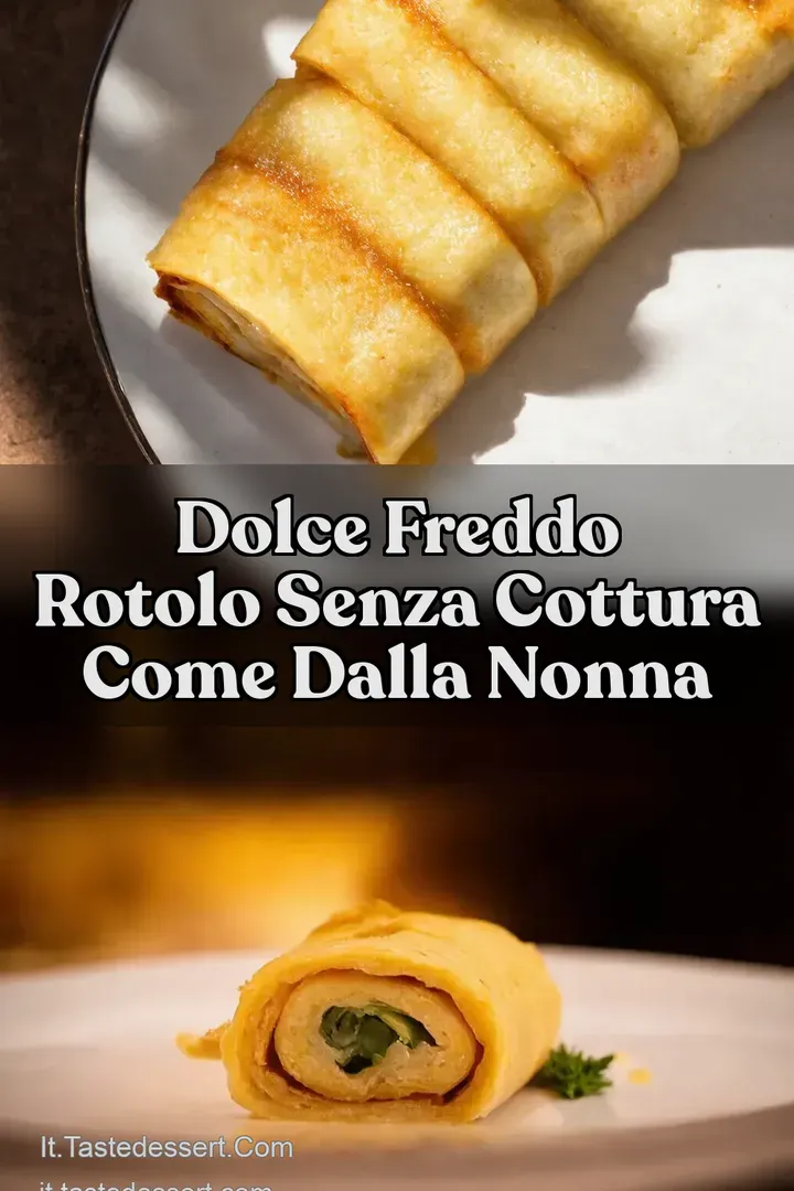 Dolce Freddo Rotolo Senza Cottura come dalla Nonna