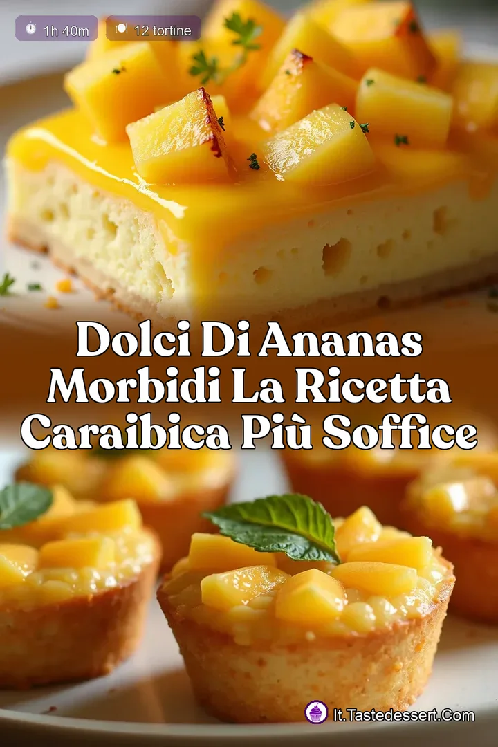 Dolci di Ananas Morbidi La Ricetta Caraibica Pi&ugrave; Soffice
