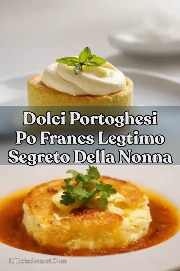 Dolci Portoghesi Po Francs Legtimo Segreto della Nonna