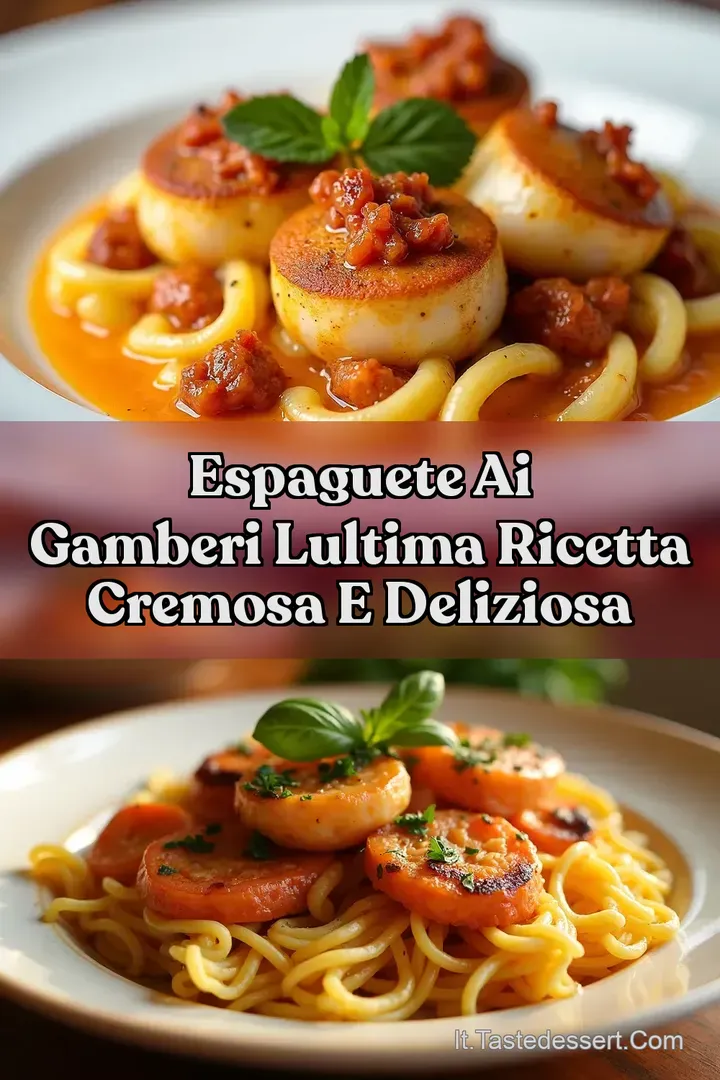 Espaguete ai Gamberi LUltima Ricetta Cremosa e Deliziosa