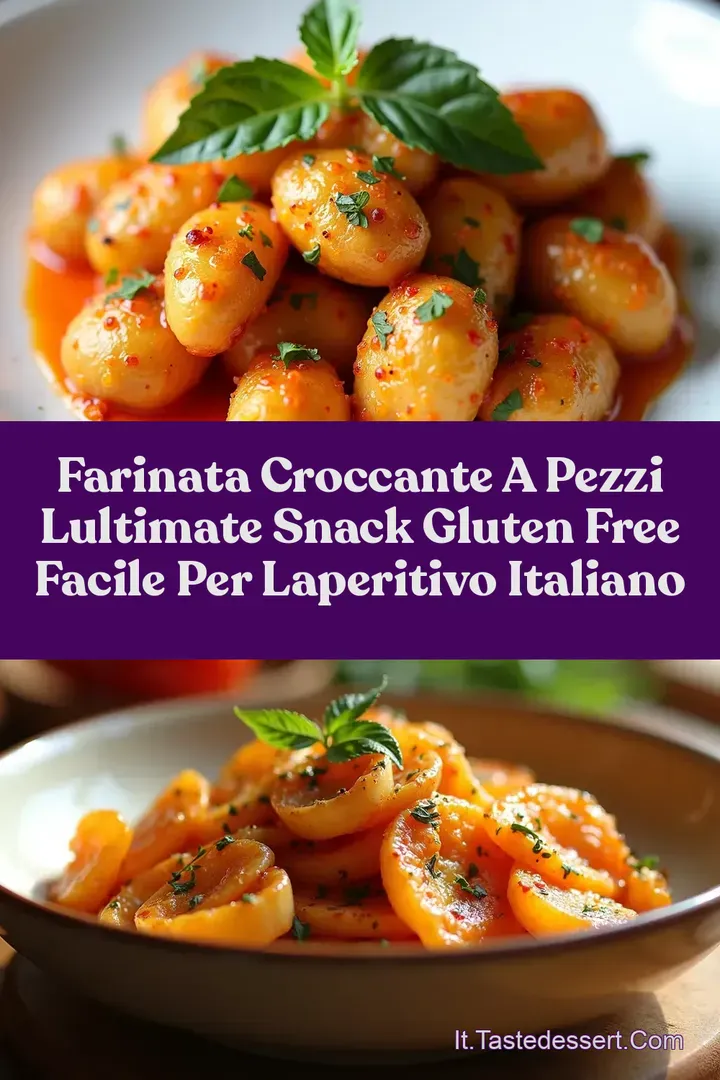 Farinata Croccante a Pezzi LUltimate Snack Gluten Free Facile per lAperitivo Italiano