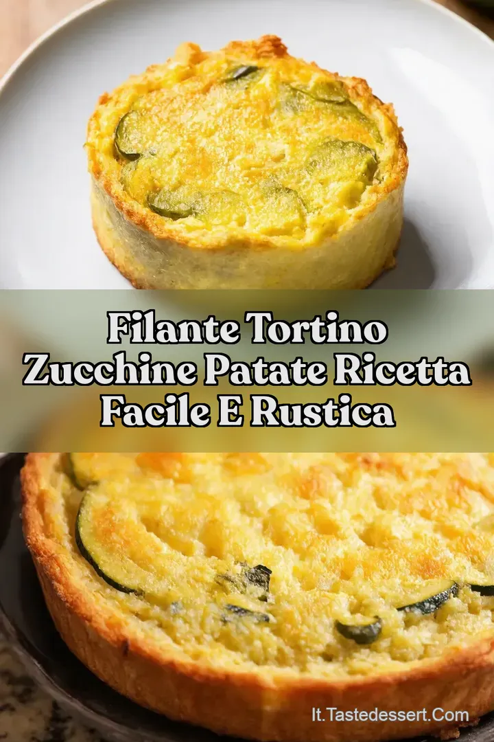 Filante Tortino Zucchine Patate Ricetta Facile e Rustica