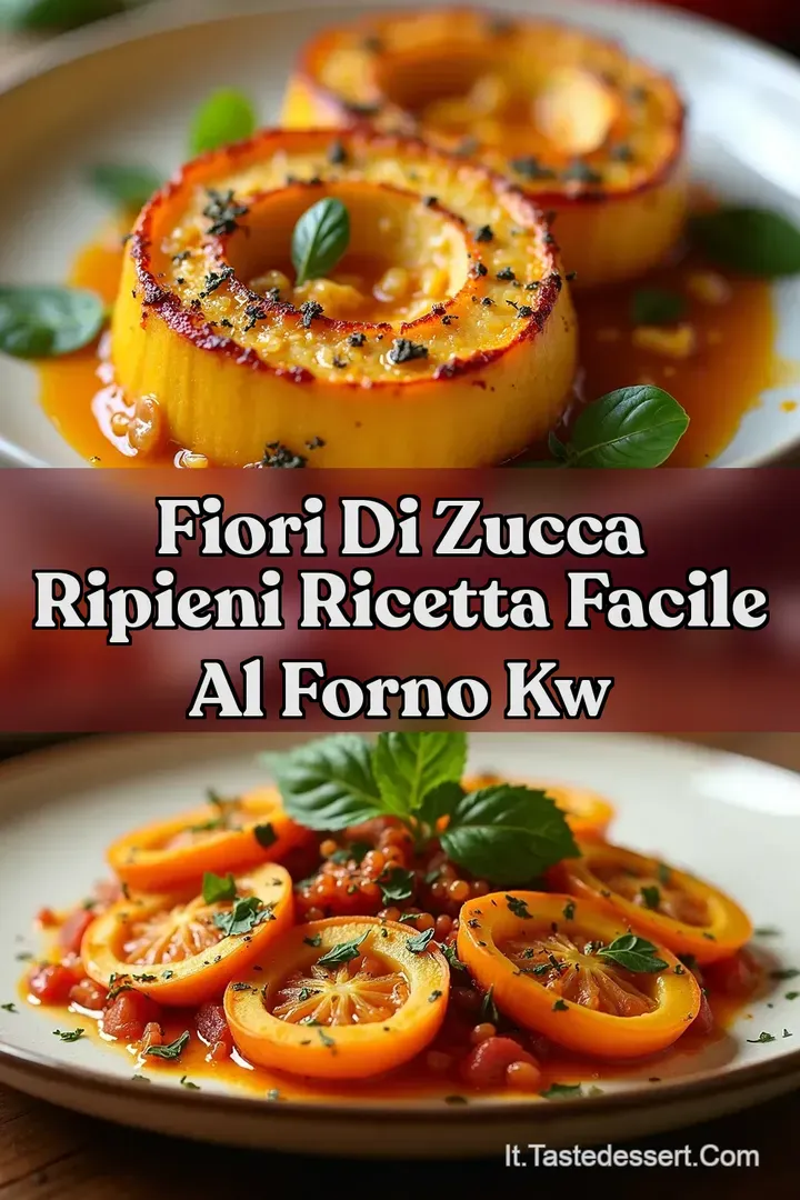 Fiori di Zucca Ripieni Ricetta Facile al Forno kw