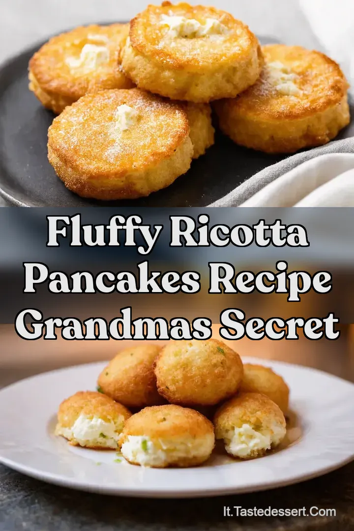 Fluffy Ricotta Pancakes Recipe Grandmas Secret