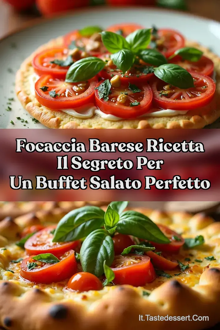 Focaccia Barese Ricetta Il Segreto per un Buffet Salato Perfetto