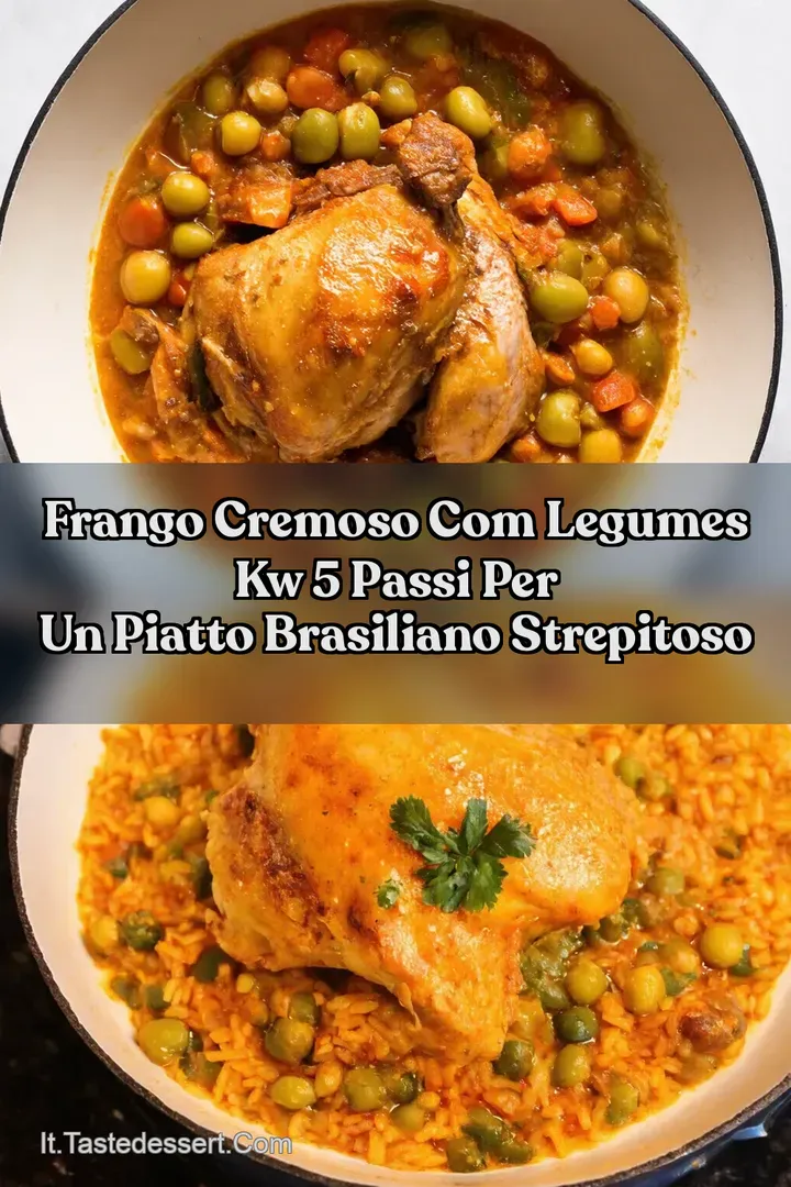 Frango cremoso com legumes kw 5 Passi per un piatto Brasiliano strepitoso