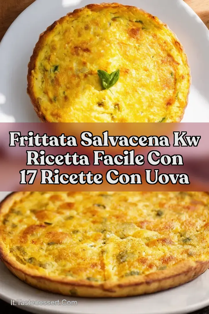 Frittata Salvacena kw Ricetta Facile con 17 Ricette con Uova