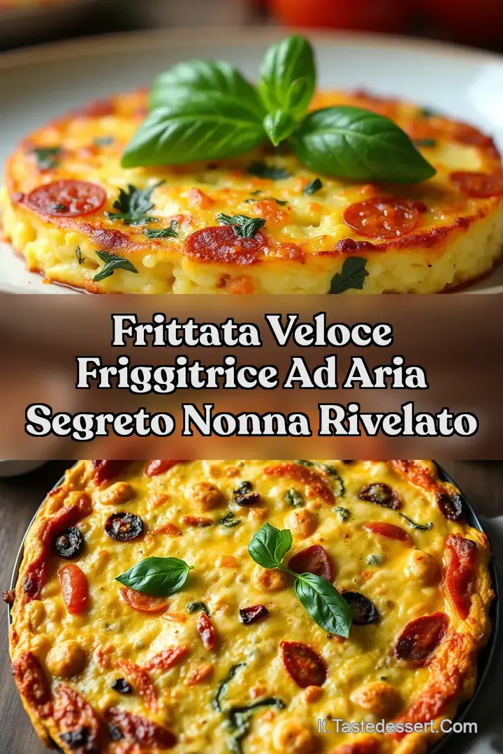 Frittata Veloce Friggitrice ad Aria Segreto Nonna Rivelato