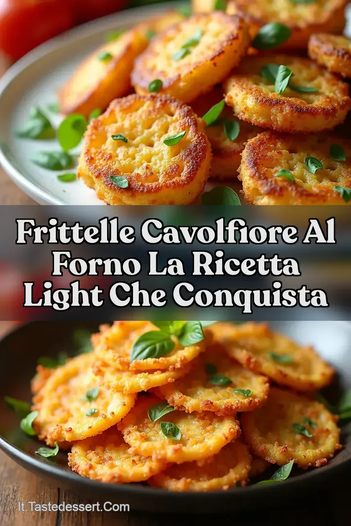 Frittelle Cavolfiore al Forno La Ricetta Light Che Conquista