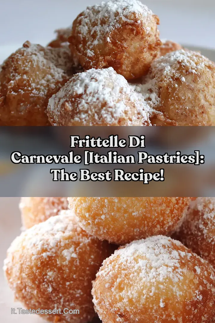 Frittelle di Carnevale [Italian Pastries]: The BEST Recipe!