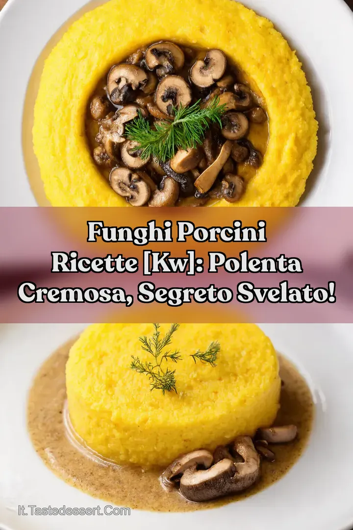 Funghi Porcini Ricette [kw]: Polenta cremosa segreto svelato!