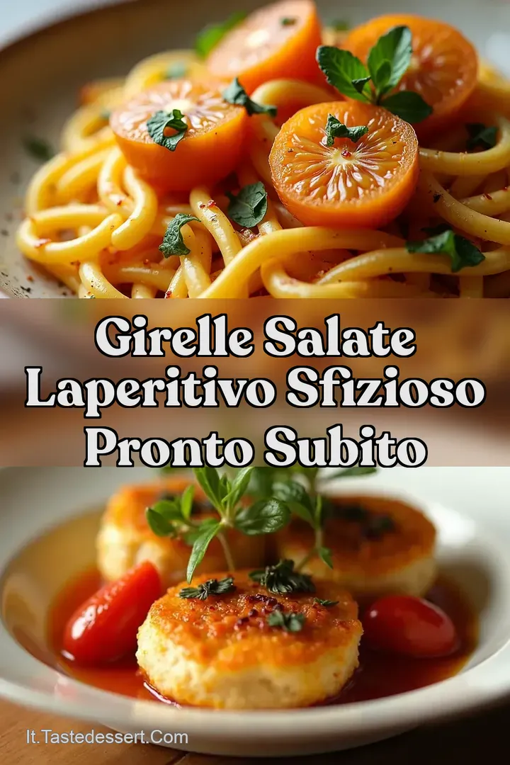 Girelle Salate LAperitivo Sfizioso Pronto Subito