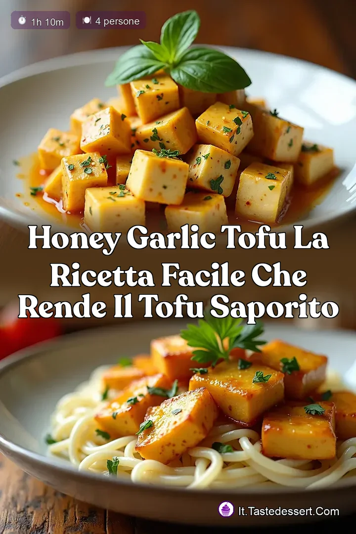 Honey Garlic Tofu La Ricetta Facile che Rende il Tofu Saporito