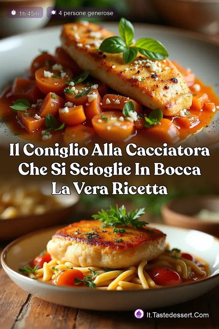 Il Coniglio alla Cacciatora che si Scioglie in Bocca La Vera Ricetta