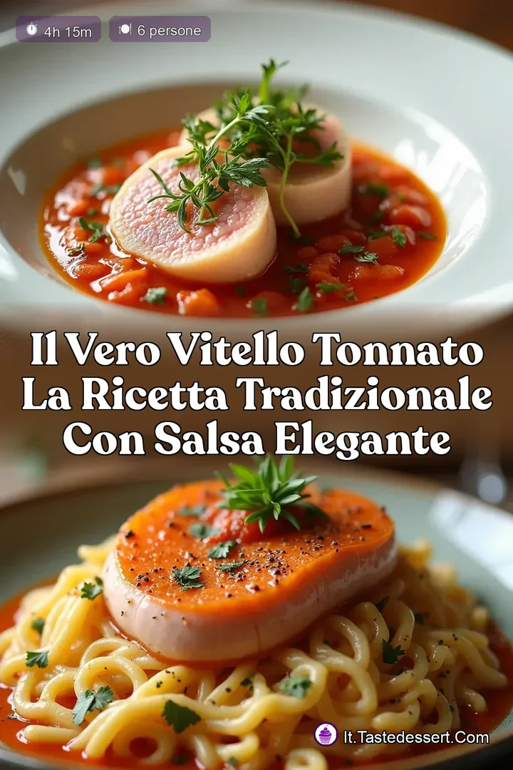 Il Vero Vitello Tonnato La Ricetta Tradizionale con Salsa Elegante
