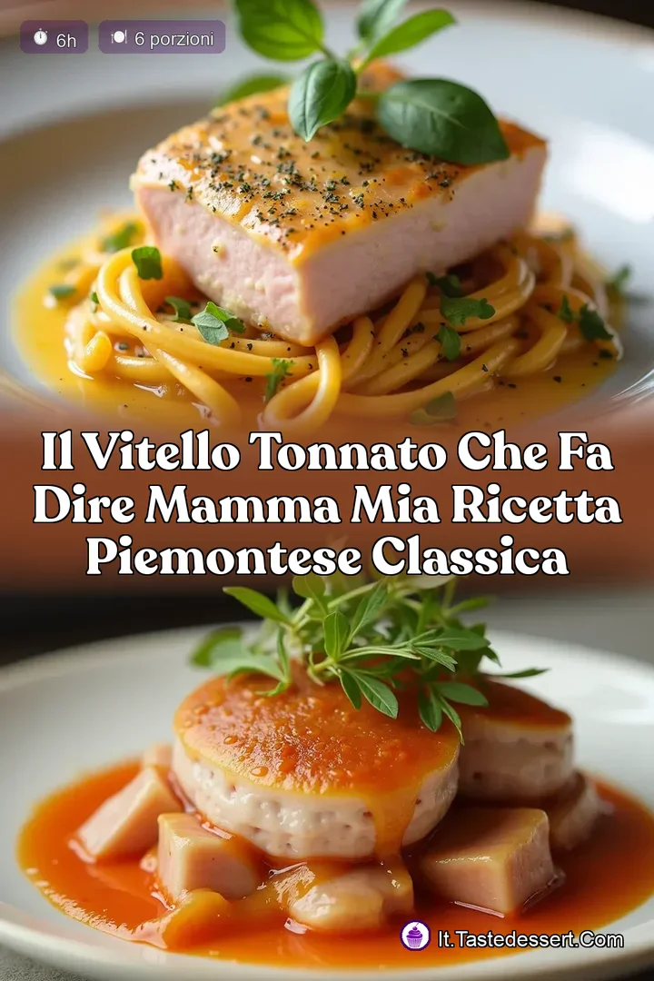 Il Vitello Tonnato che Fa Dire Mamma Mia Ricetta Piemontese Classica