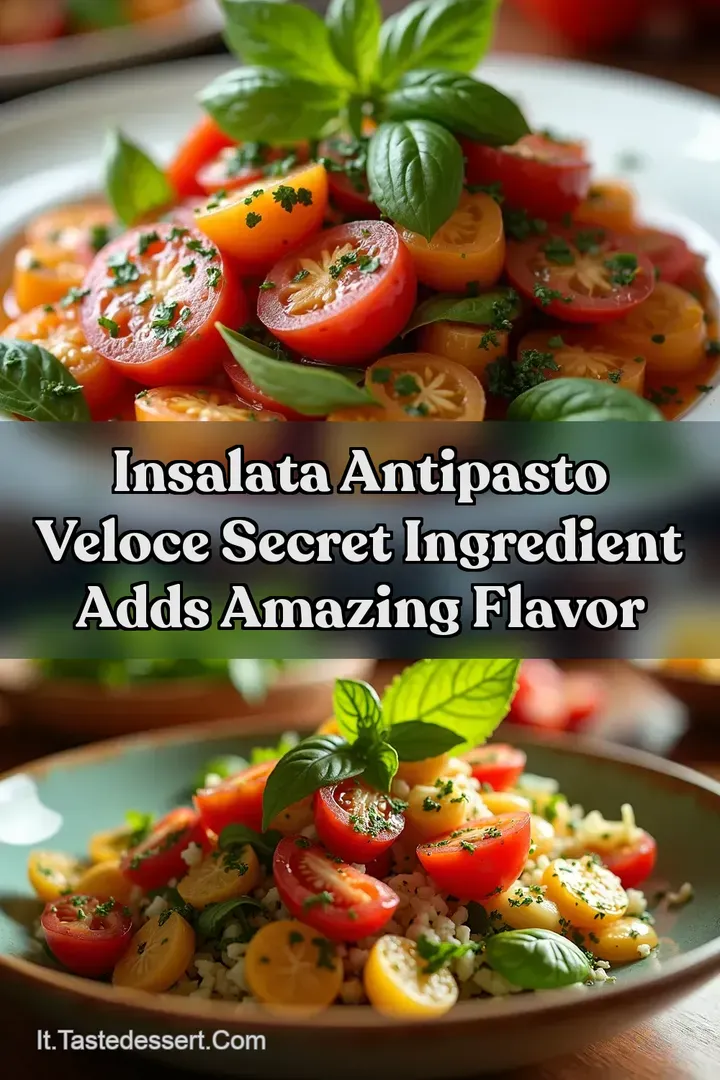 Insalata Antipasto Veloce Secret Ingredient Adds Amazing Flavor