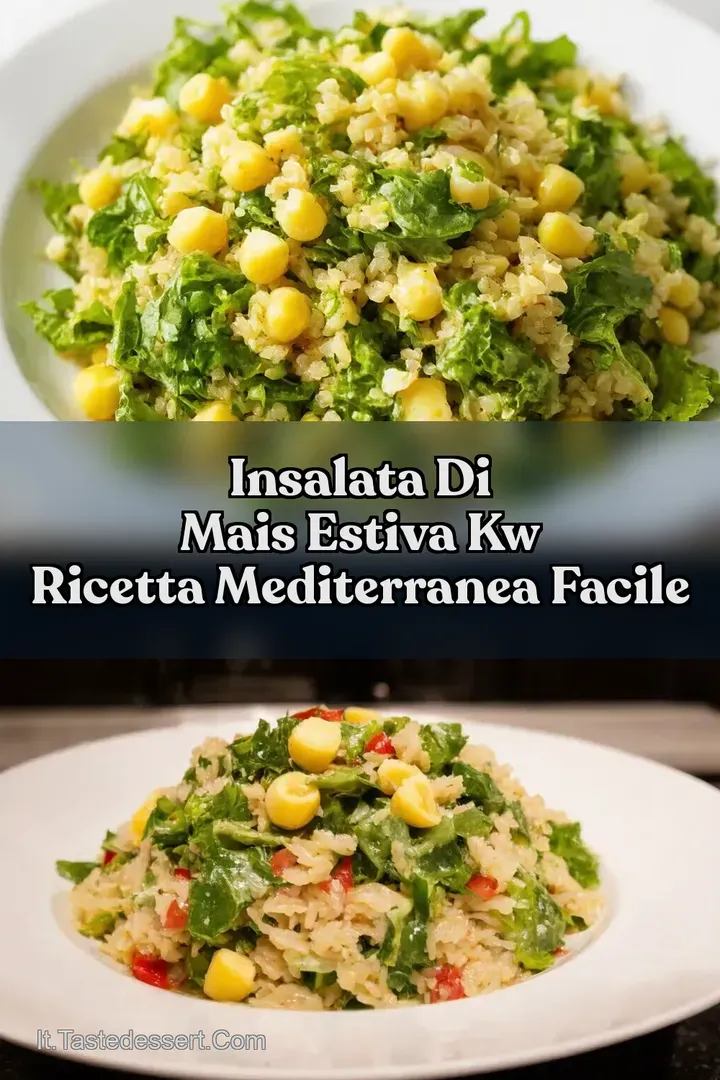 Insalata di Mais Estiva kw Ricetta Mediterranea Facile