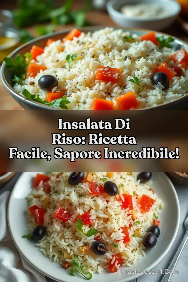 Insalata di Riso: Ricetta Facile Sapore Incredibile!