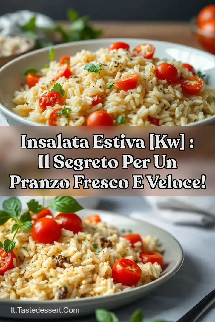 Insalata Estiva [kw] : Il Segreto per un Pranzo Fresco e Veloce!