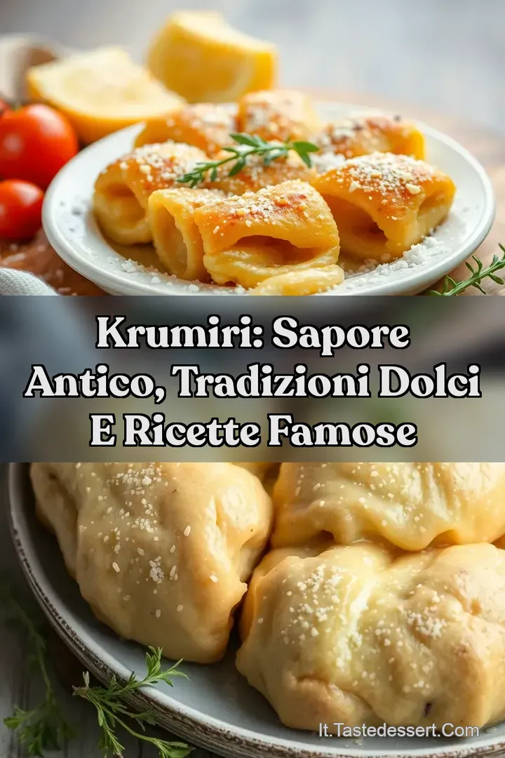 Krumiri: Sapore Antico Tradizioni Dolci e Ricette Famose