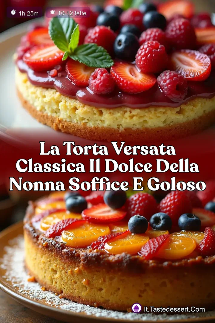 La Torta Versata Classica Il Dolce Della Nonna Soffice e Goloso
