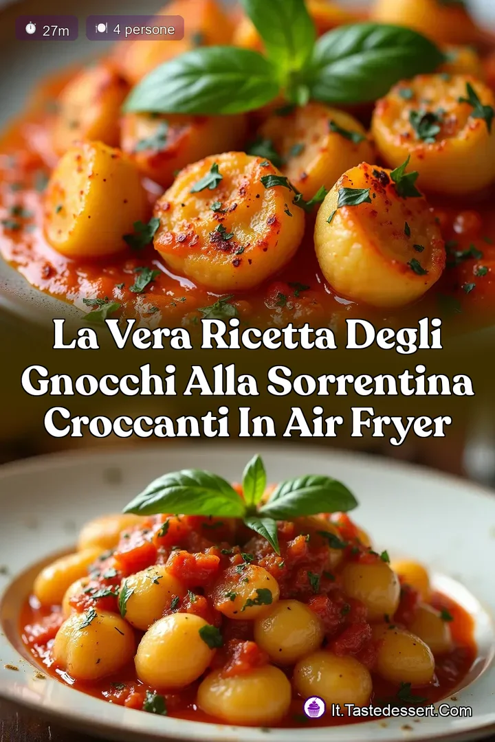 La Vera Ricetta degli Gnocchi alla Sorrentina Croccanti in Air Fryer