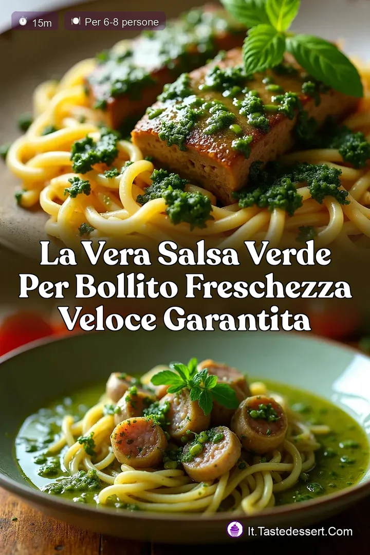 La Vera Salsa Verde per Bollito Freschezza Veloce Garantita