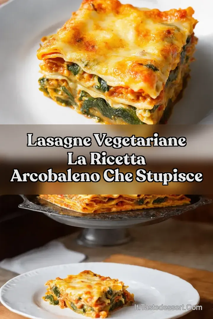 Lasagne Vegetariane La Ricetta Arcobaleno che Stupisce