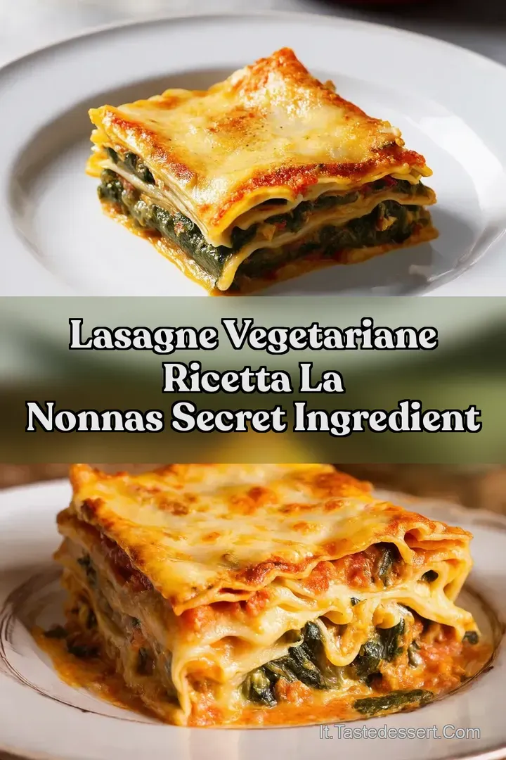 Lasagne Vegetariane Ricetta La Nonnas Secret Ingredient