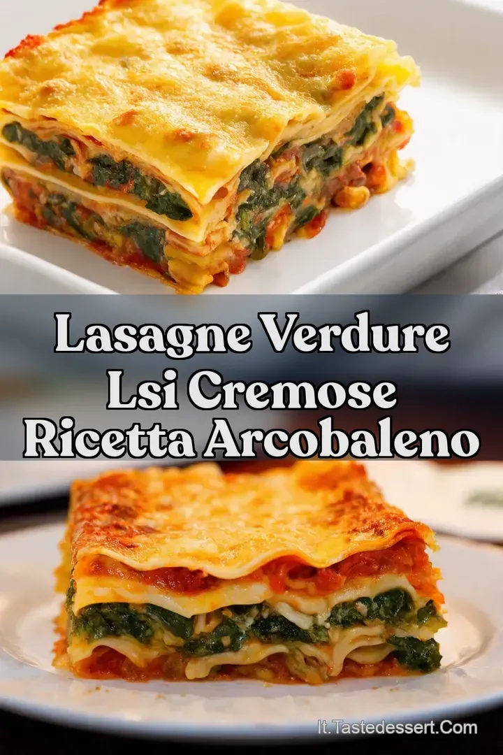 Lasagne Verdure LSI Cremose Ricetta Arcobaleno