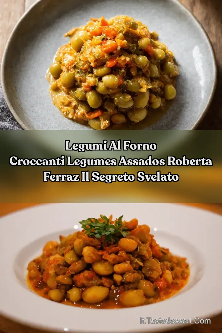Legumi al Forno Croccanti Legumes assados Roberta Ferraz Il Segreto Svelato