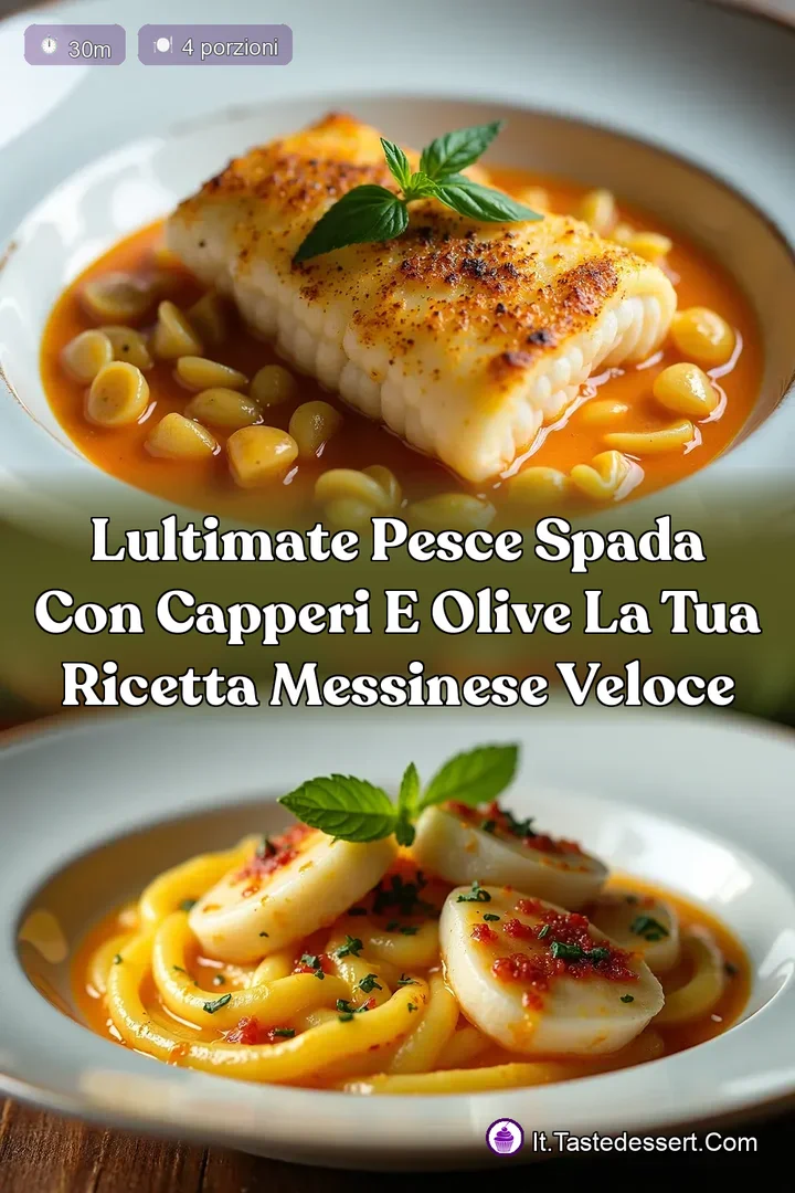 LUltimate Pesce Spada con Capperi e Olive La Tua Ricetta Messinese Veloce