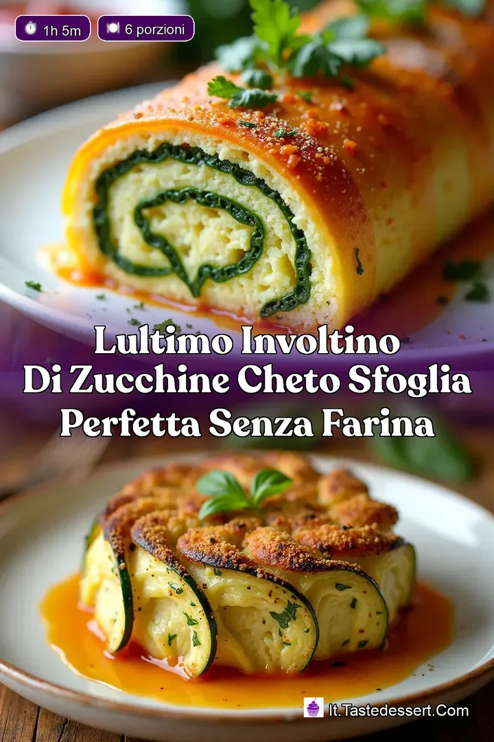 LUltimo Involtino di Zucchine Cheto Sfoglia Perfetta Senza Farina