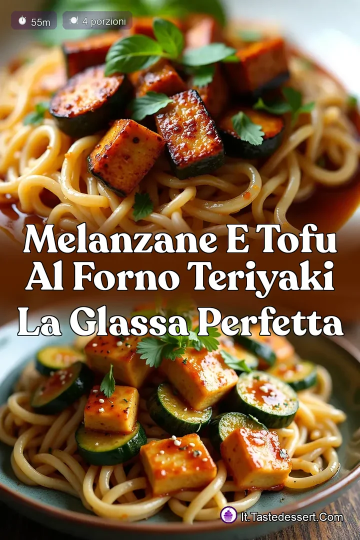 Melanzane e Tofu al Forno Teriyaki La Glassa Perfetta