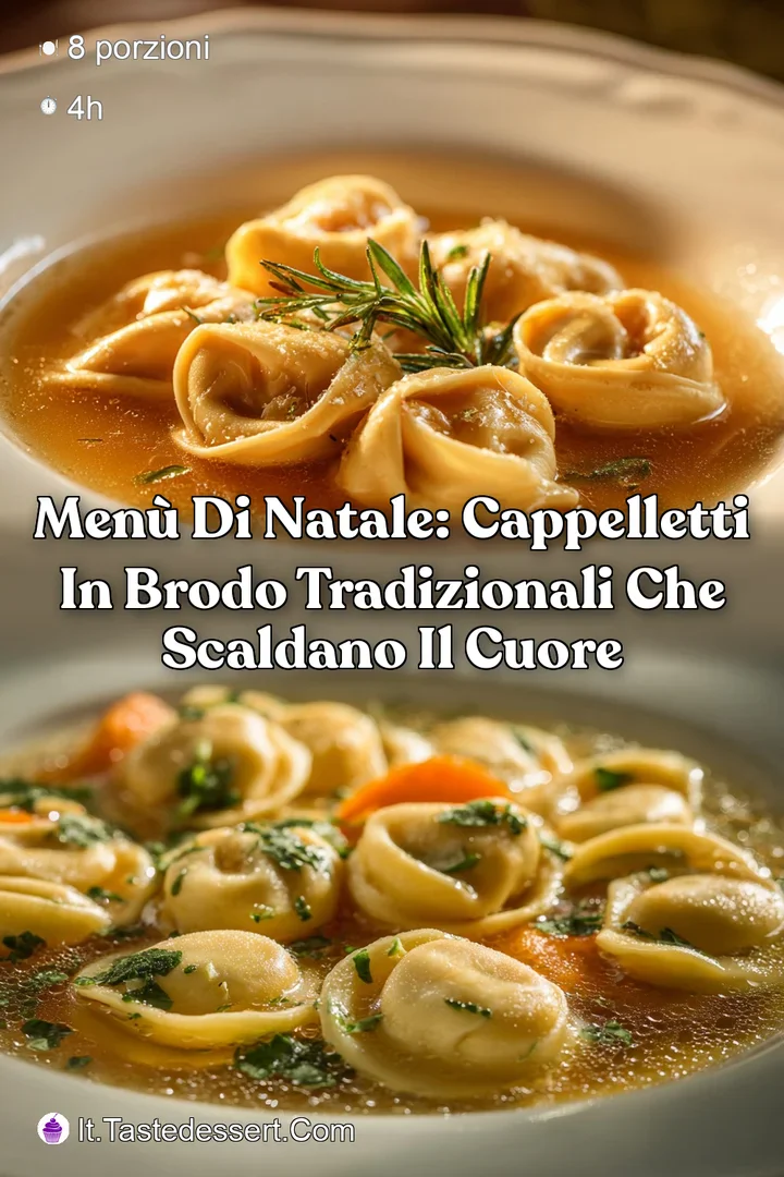 Men&ugrave; di Natale: Cappelletti in Brodo Tradizionali che Scaldano il Cuore