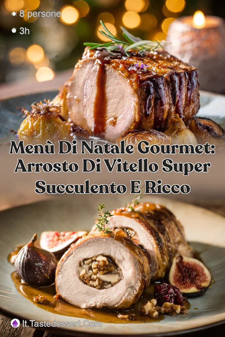 Men&ugrave; di Natale Gourmet: Arrosto di Vitello Super Succulento e Ricco
